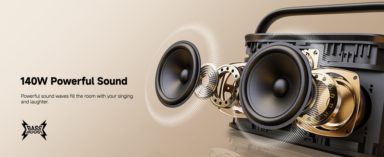 Ikarao Shell S2 Smart Karaoke Speaker - Ledmart.pk